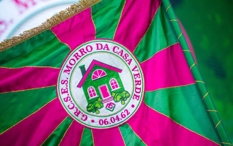 Samba school flag Samba school flag