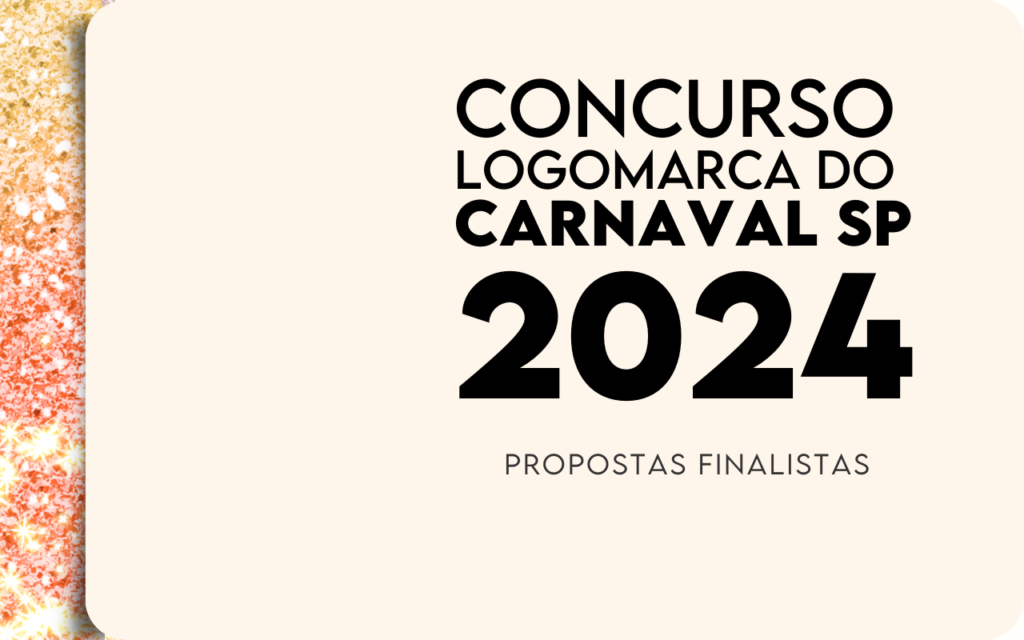 CONCURSO LOGOMARCA CARNAVAL SP 2024 LIGA CARNAVAL SP