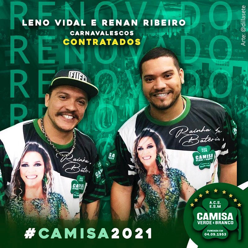 Comunicação/Camisa Verde e Branco