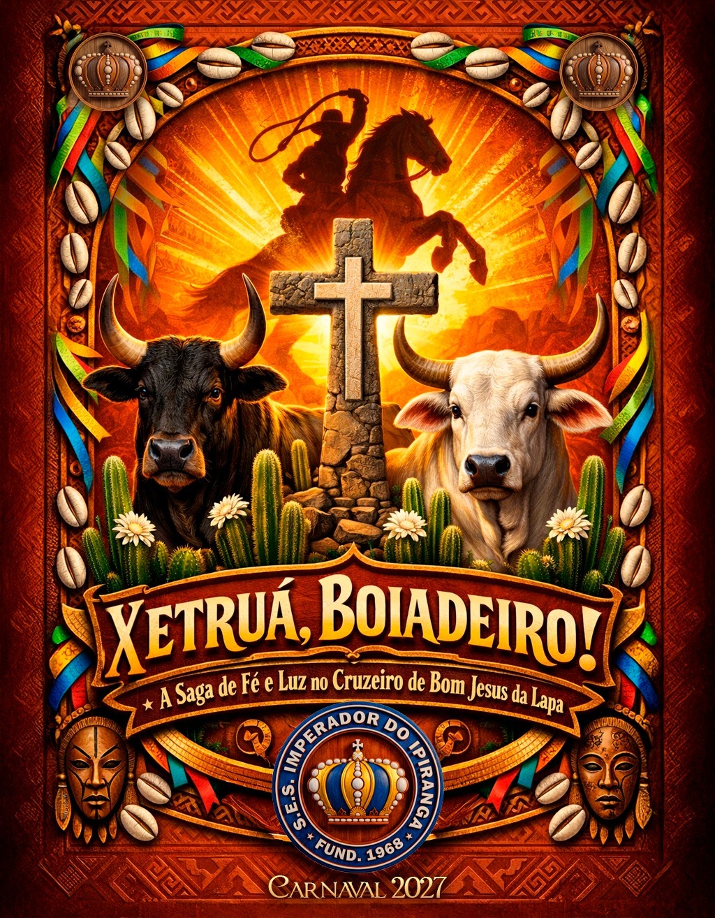 Cartaz do enredo 2027 — Imperador do Ipiranga