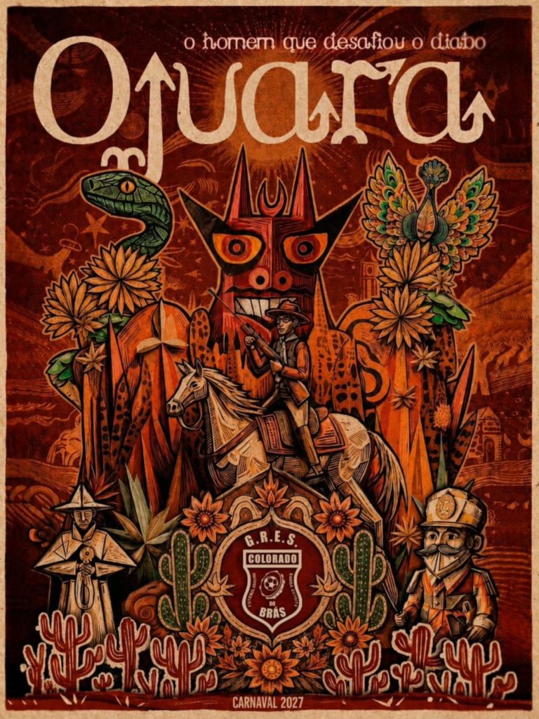 Cartaz do enredo 2027 — Colorado do Brás