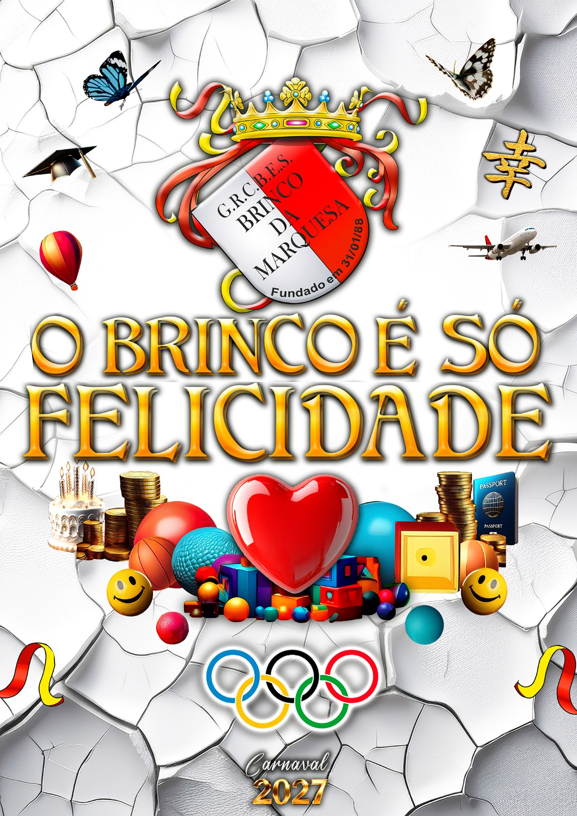 Cartaz do enredo 2027 — Brinco da Marquesa