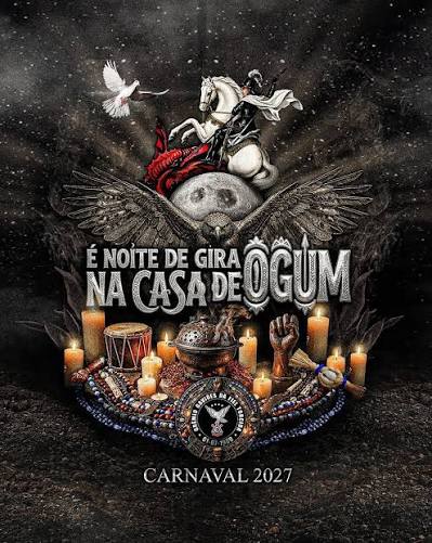Cartaz do enredo 2027 — Gaviões da Fiel
